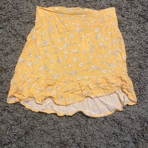 Pacsun floral skirt